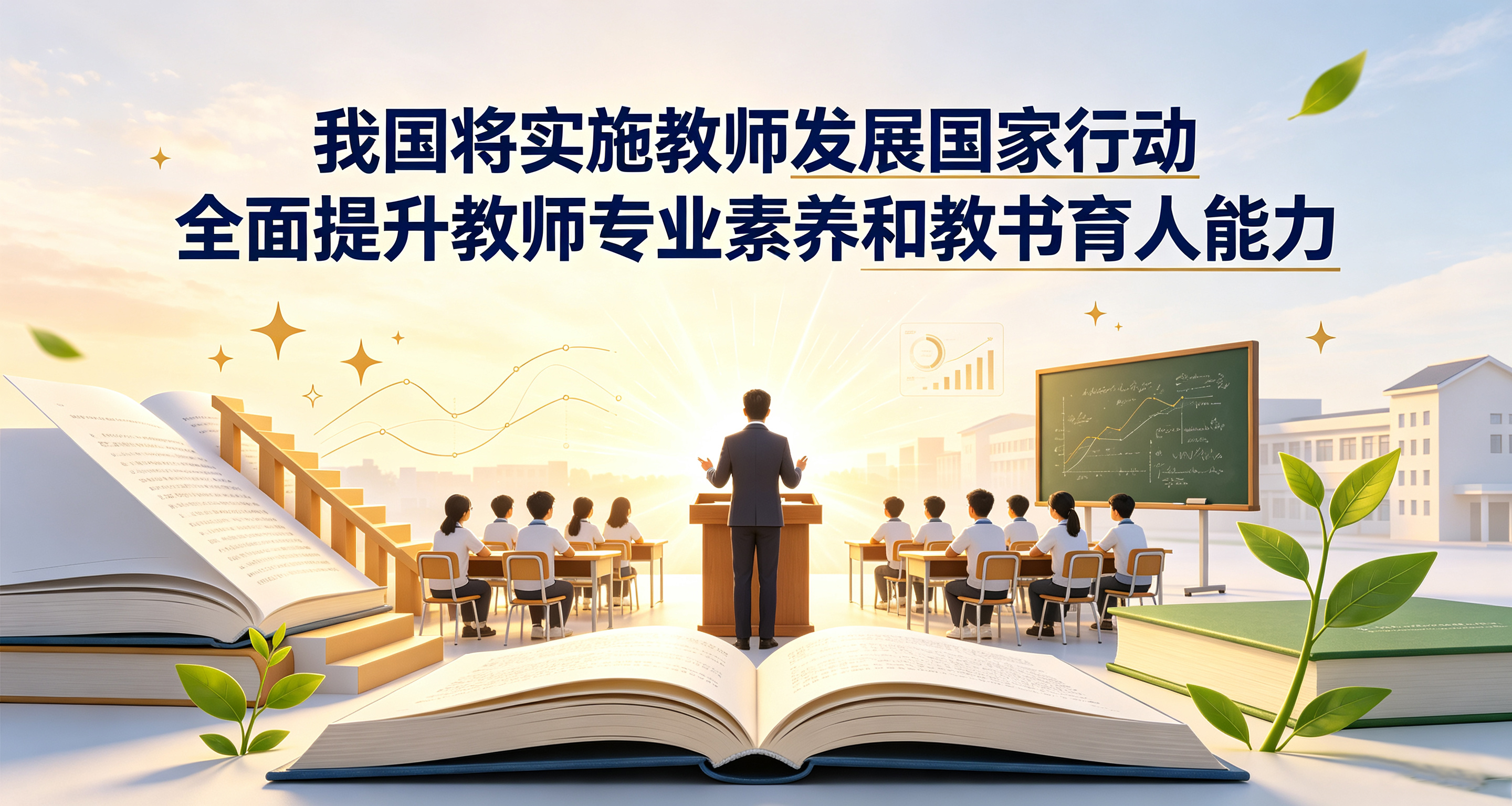 我国将实施教师发展国家行动 全面提升教师专业素养和教书育人能力